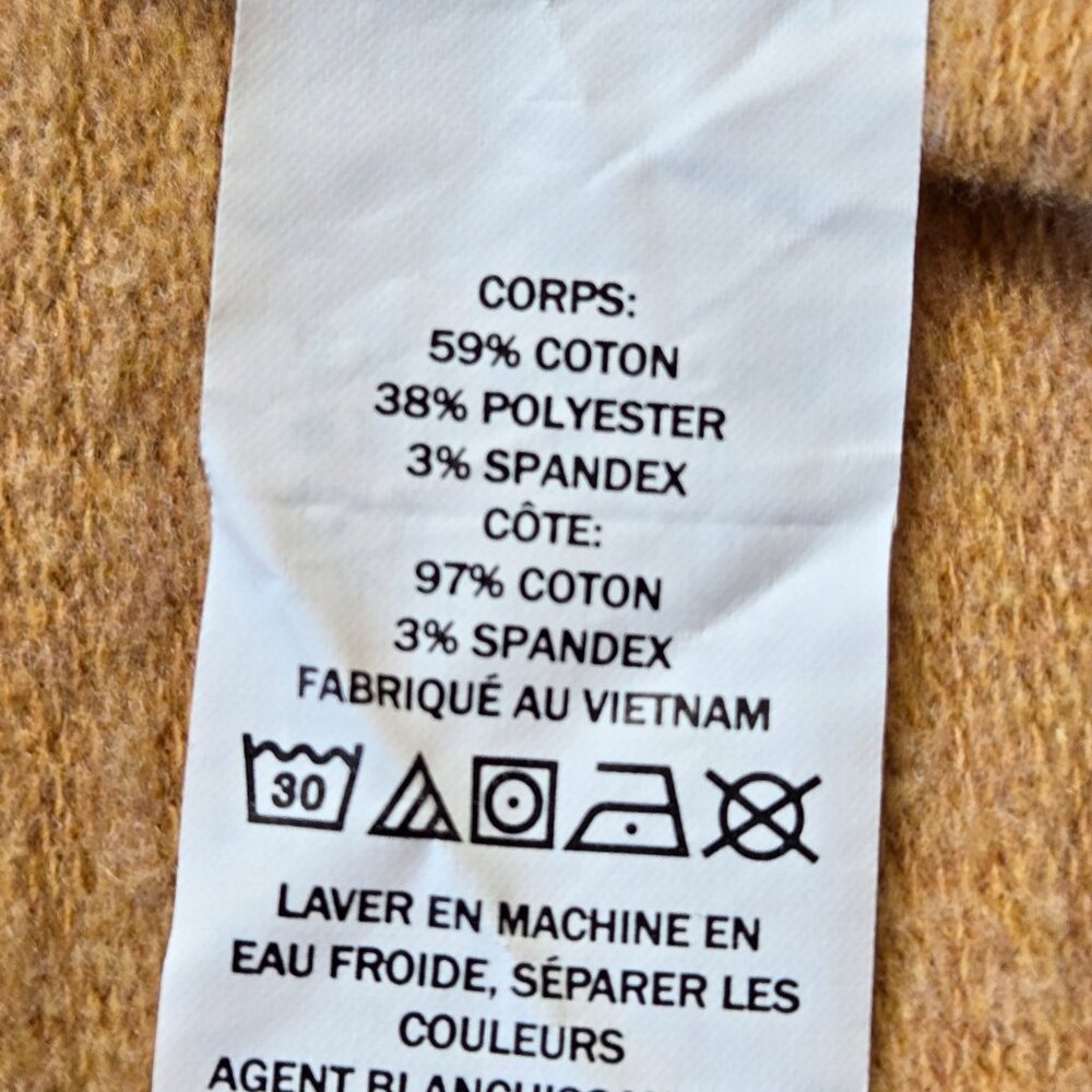 NWOT L.L. Bean Embossed Sweatshirt XS - Picture 8 of 11